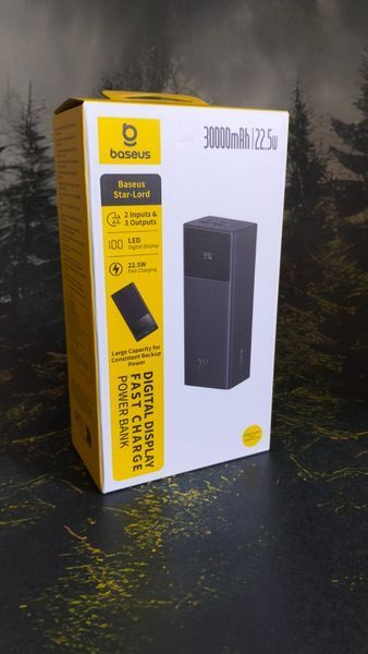 Baseus Star-Lord 30000mAh (Black) BAS-SL30-BK фото